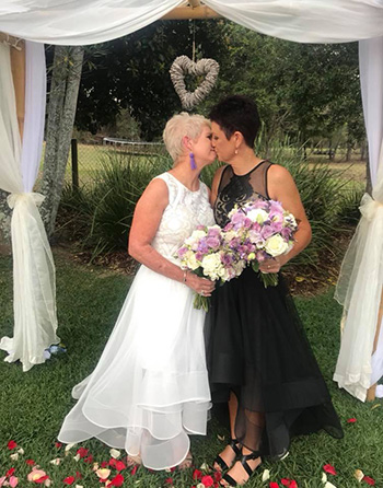 Rainbow Pride Celebrant_Julie & Pier Wedding Warner Brisbane